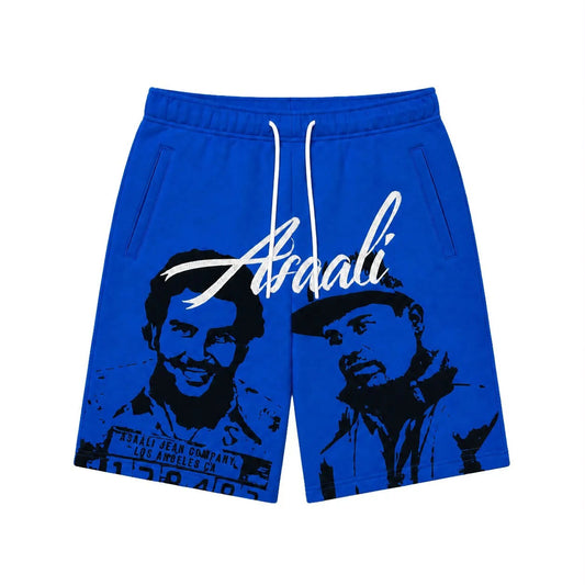 Asaali OG Cartel Shorts Royal Blue