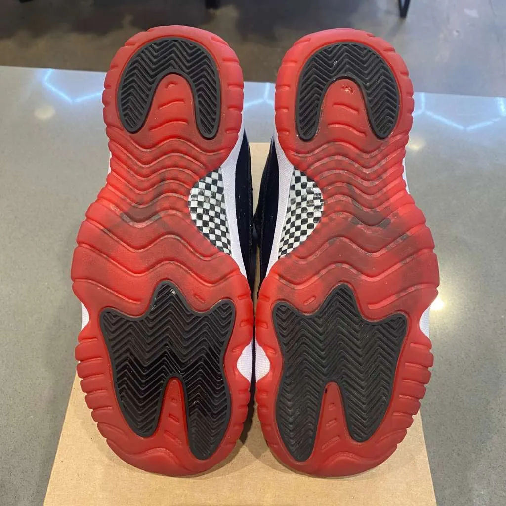 Jordan 11 Retro Playoffs Bred (2019) (GS) Size 6.5Y 378038-061 - Pre-Owned (Replacement Box)