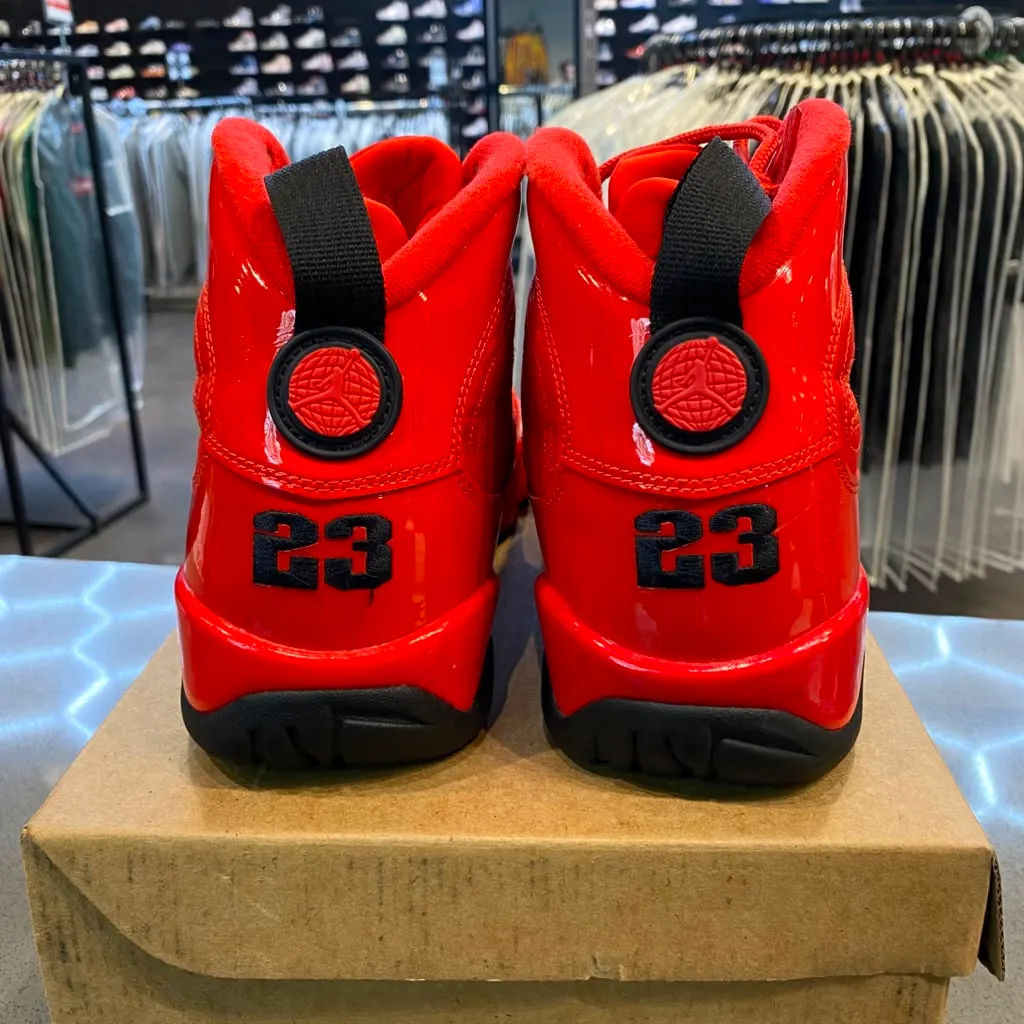 Jordan 9 Retro Chile Red Size 9 CT8019-600 - Pre-Owned (Replacement Box)