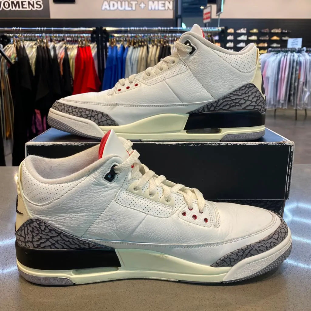Jordan 3 Retro White Cement Reimagined Size 14M DN3707-100 - Pre-Owned