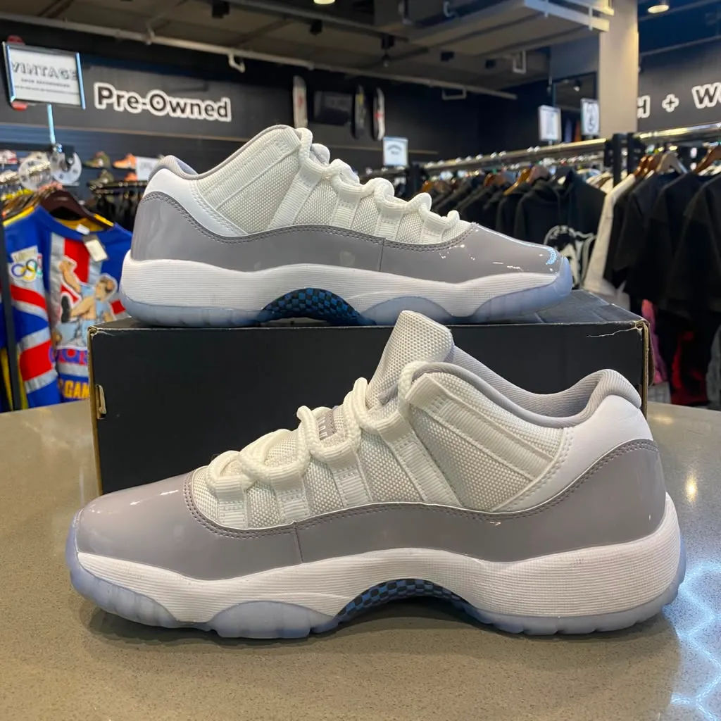 Jordan 11 Retro Low Cement Grey (GS) Size 6.5Y 528896-140 - Pre-Owned