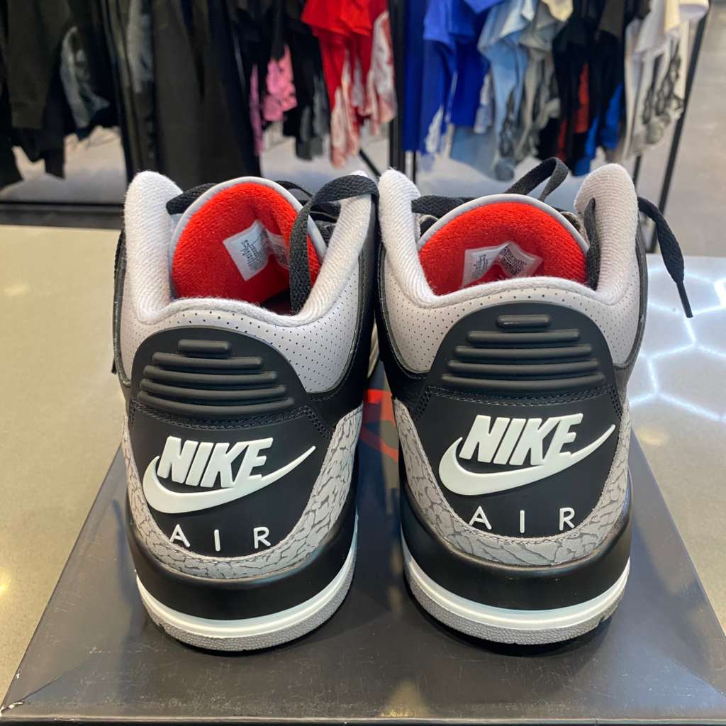 Jordan 3 Retro OG Black Cement (2024) Size 12 DN3707-010 - Pre-Owned