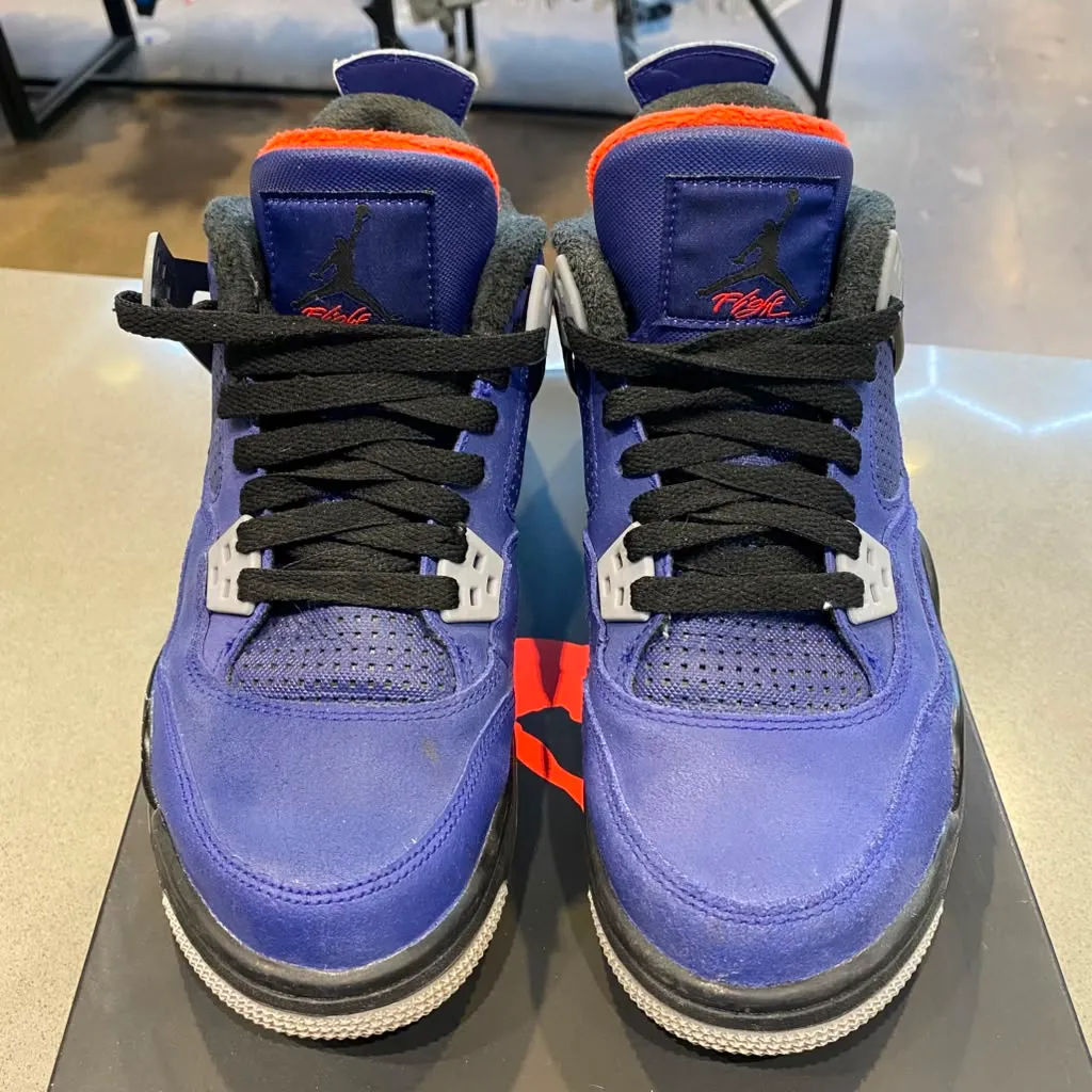 Jordan 4 Retro Winterized Loyal Blue (GS) Size 6Y CQ9745-401 - Pre-Owned