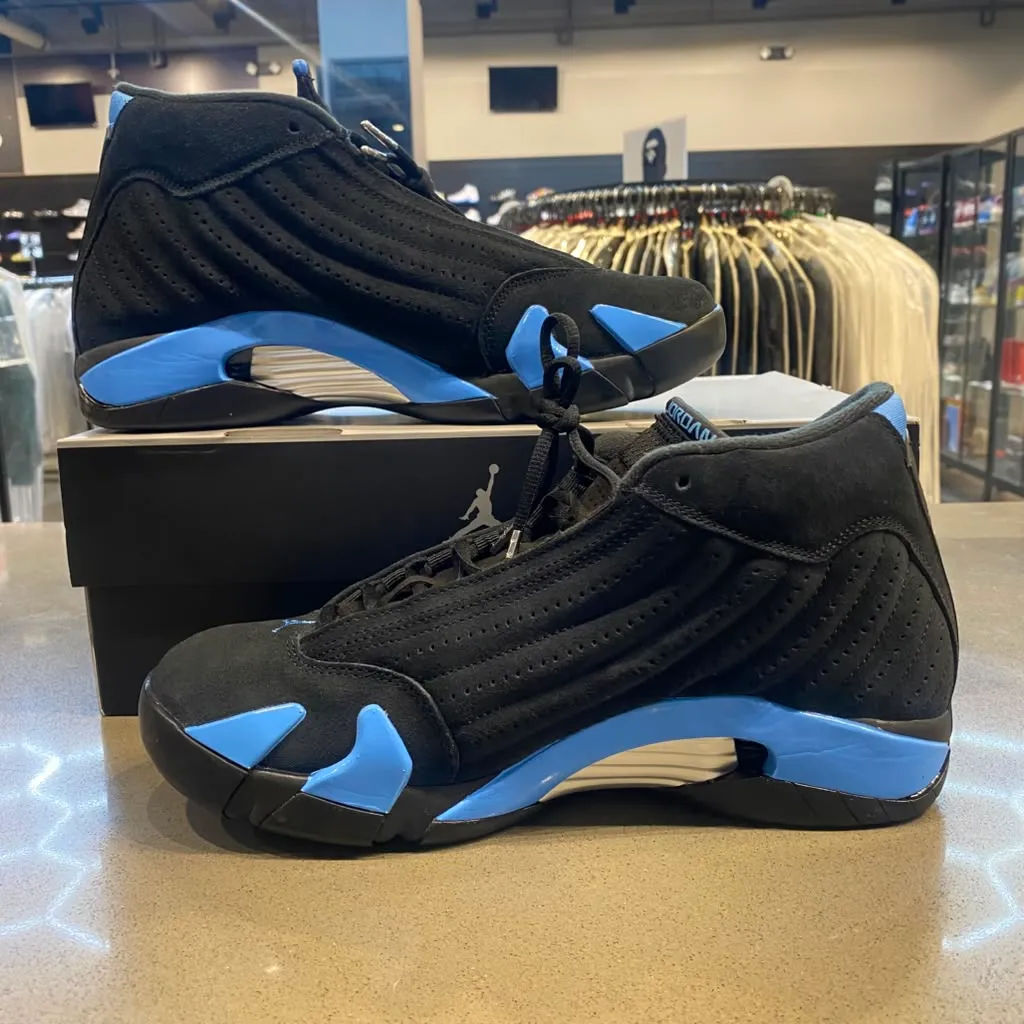 Jordan 14 Retro Black University Blue (2026) Size 10 487471-007 - Pre-Owned