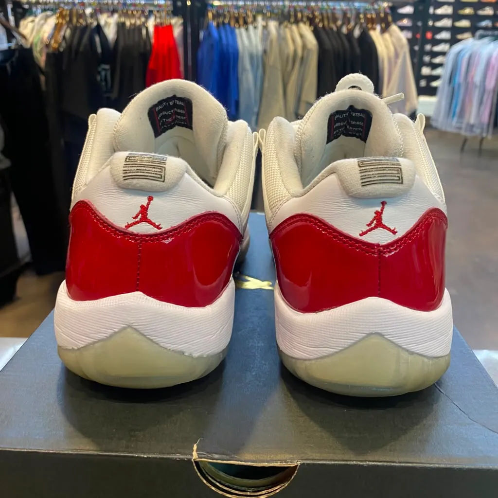 Jordan 11 Retro Low Cherry (2016) Size 9.5 528895-102 - Pre-Owned