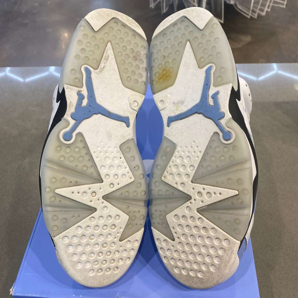 Jordan 6 Retro UNC White Size 9.5 CT8529-410 - Pre-Owned