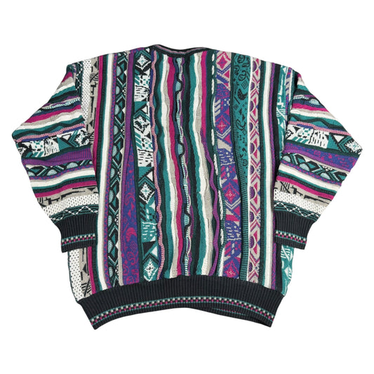 Vintage Florence Tricot Italy Coogi-Style Pullover Sweater - Used/Worn