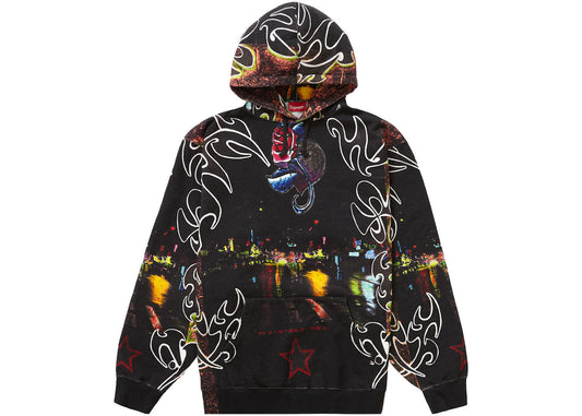 Supreme East Broadway Hooded Sweatshirt Night