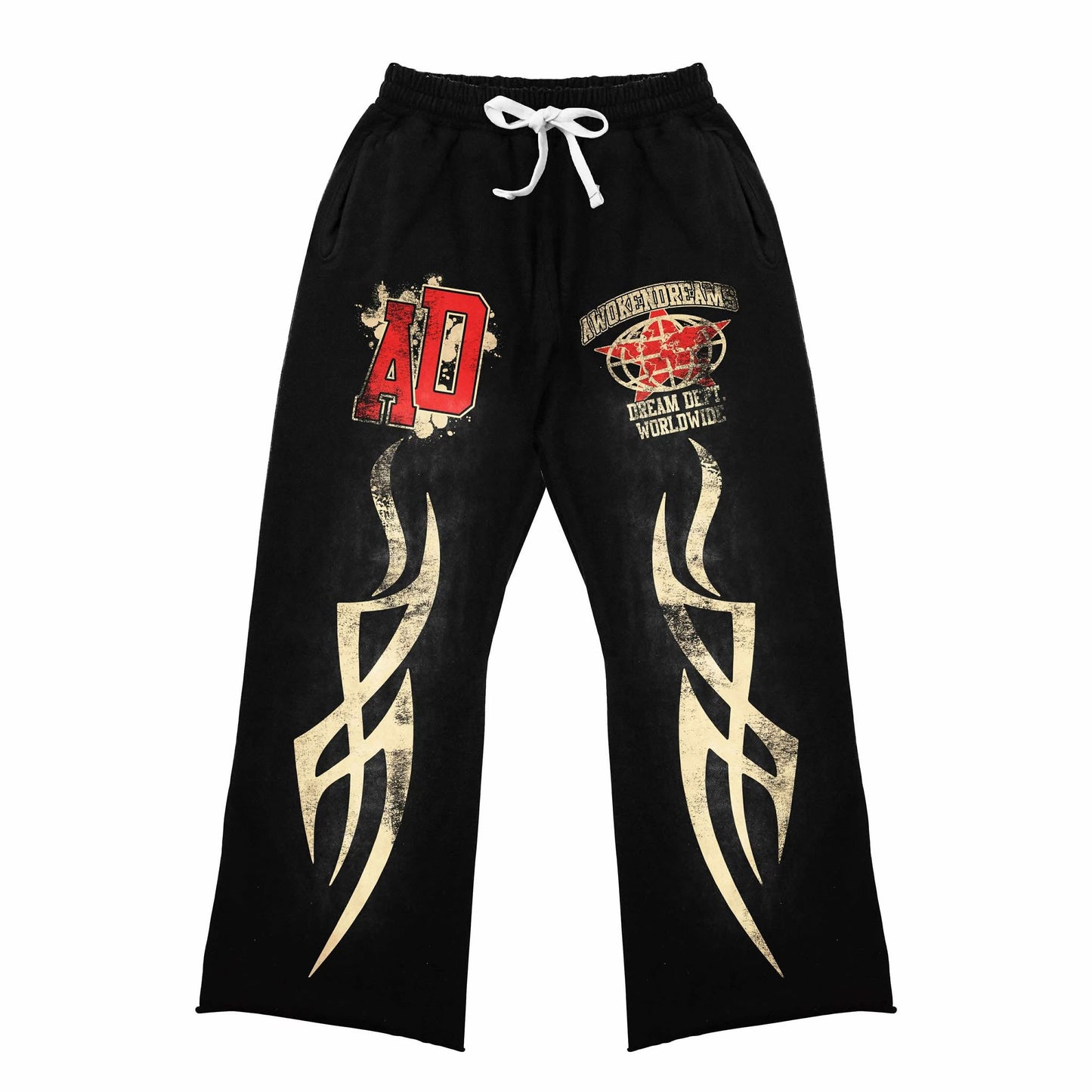 Awoken Dreams Varsity Black Sweats