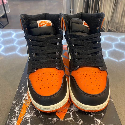 Jordan 1 Retro High OG Shattered Backboard (2025) (GS) Size 5.5Y FD1437-008 - Pre-Owned