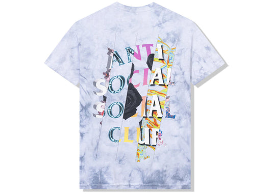 Anti Social Social Club Dissociative T-shirt Grey Tie Dye