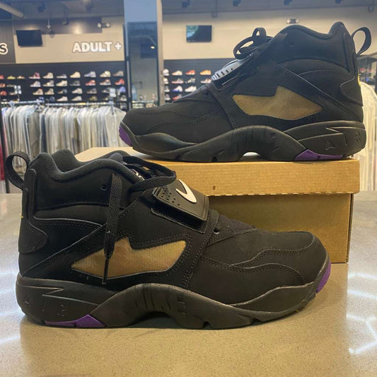 Nike Air Diamond Turf Ravens (2025) Size 12 HV2282-001 - Pre-Owned (Replacement Box)