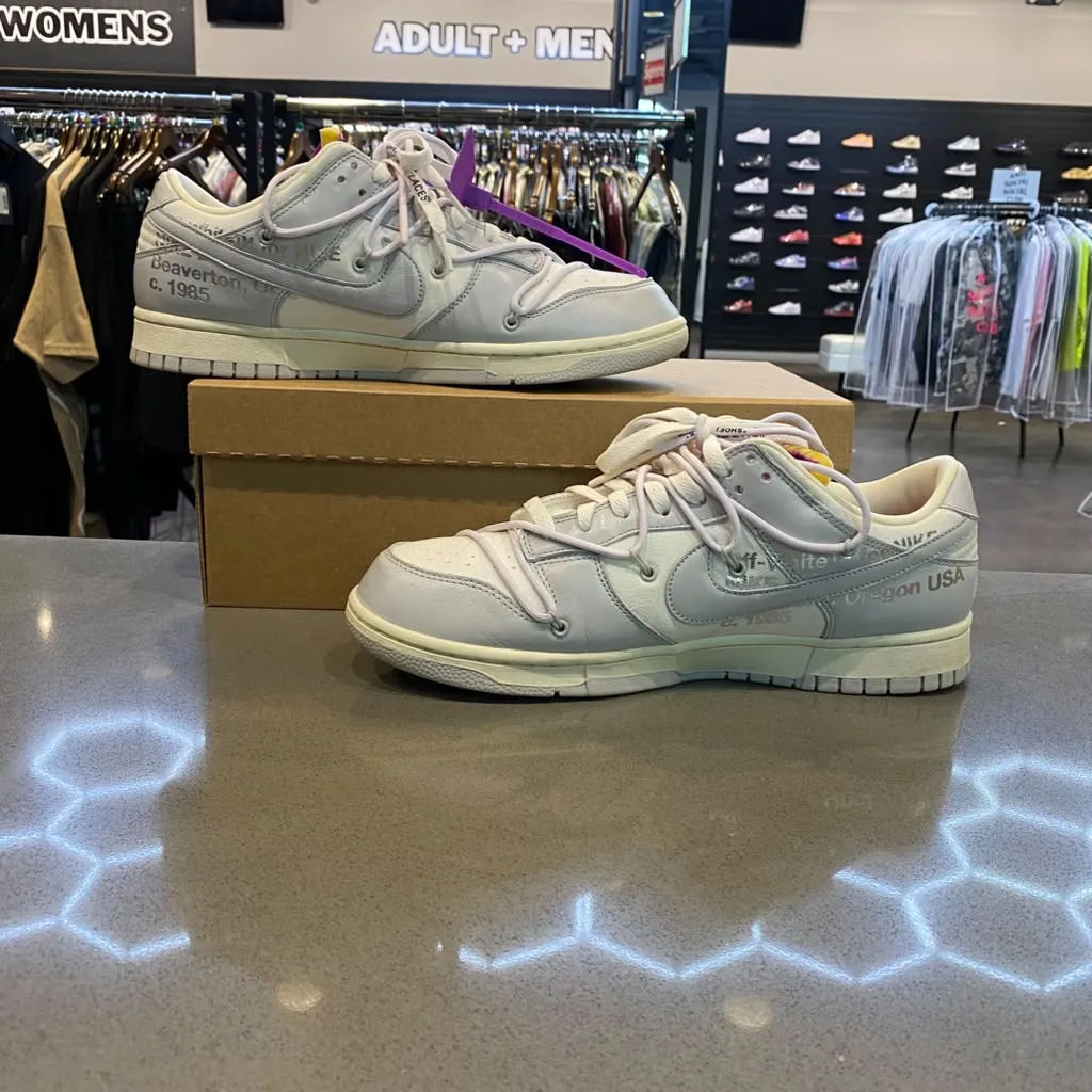 Nike Dunk Low Off-White Lot 3 Size 11.5 DM1602-118 - Pre-Owned (Replacement Box)