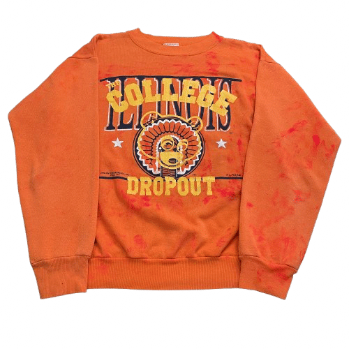 Vintage 1990 Illinois The College Dropout Kanye West Sweatshirt - Used
