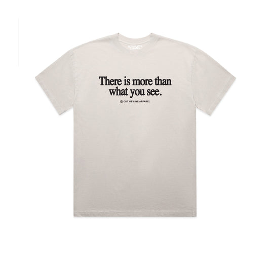 "There is More" V2 -2" Faded Bone Tee