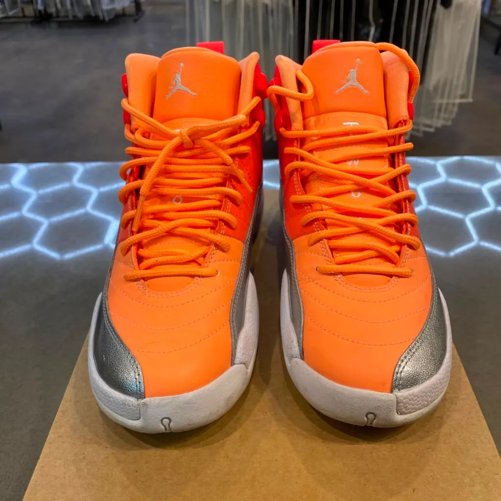 Jordan 12 Retro Sunrise (GS) Size 6Y 510815-601 - Pre-Owned (Replacement Box)