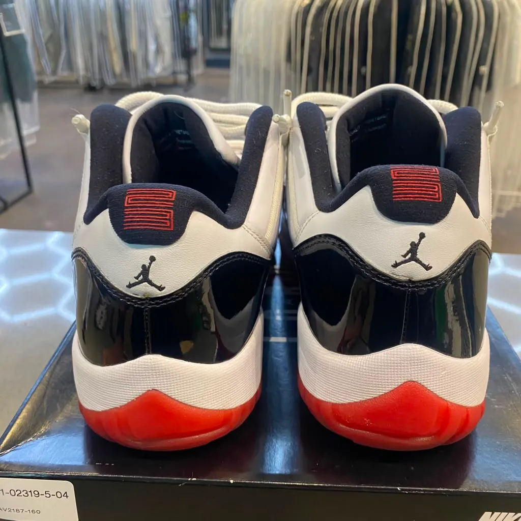 Jordan 11 Retro Low Concord Bred Size 12 AV2187-160 - Pre-Owned