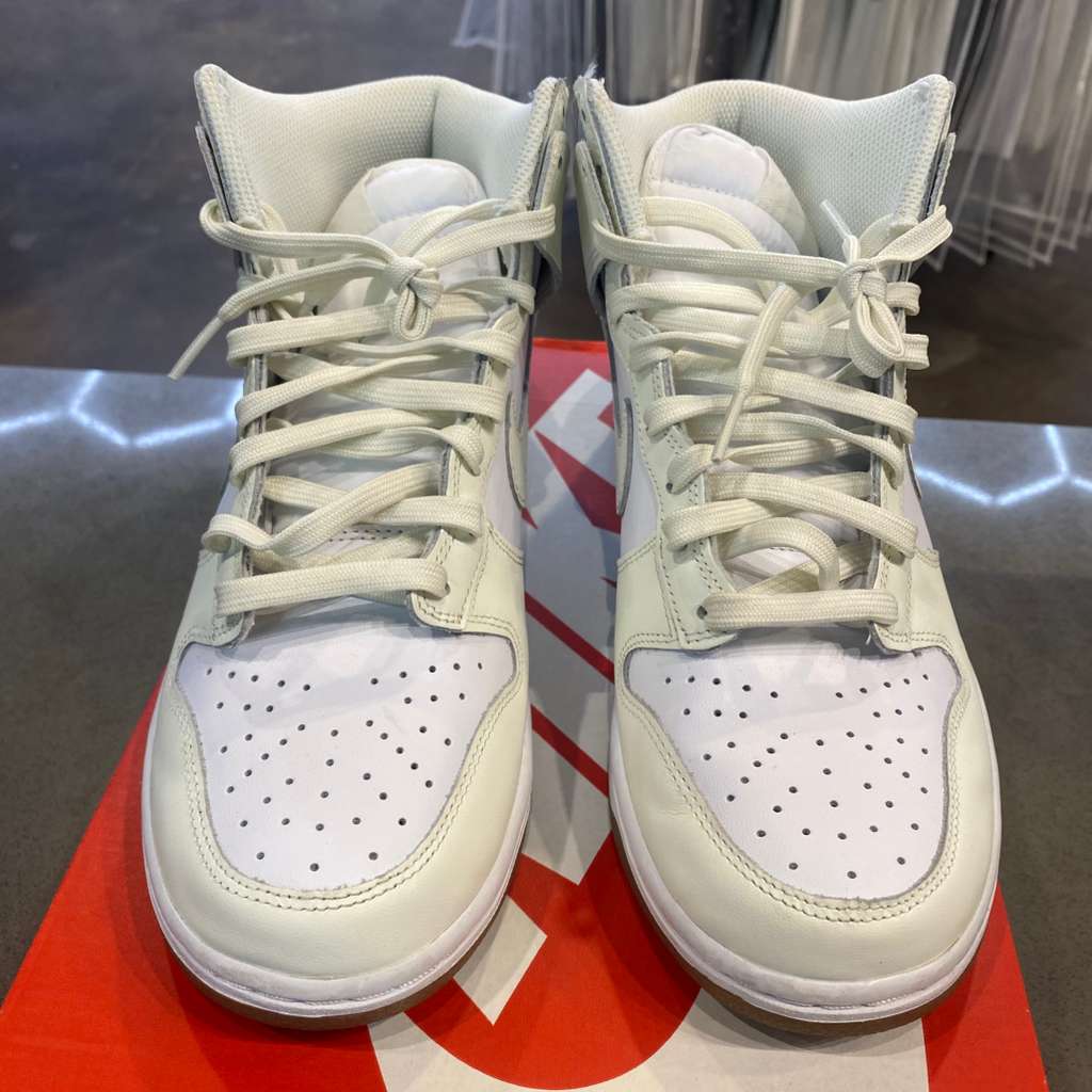 Nike Dunk High Sail Gum (Women's) Size 9W DD1869-109 - Pre-Owned
