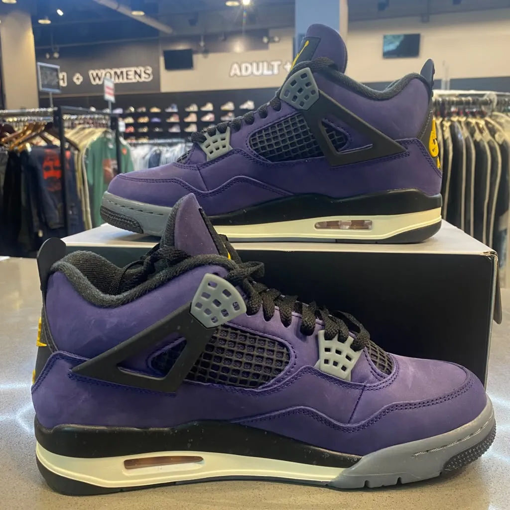Jordan 4 Retro Lakers Size 9 FV5029-500 - Pre-Owned