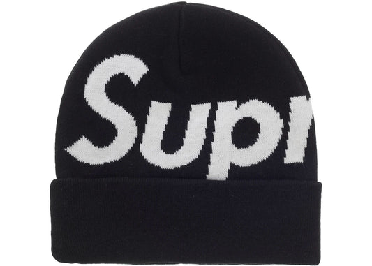 Supreme Big Logo Beanie (FW25) Black