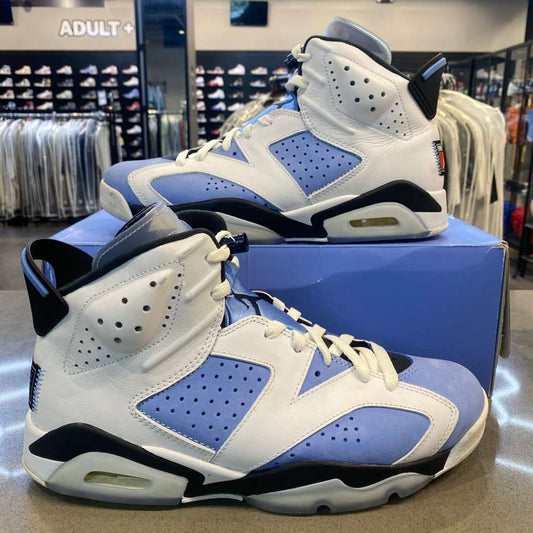Jordan 6 Retro UNC White Size 9.5 CT8529-410 - Pre-Owned