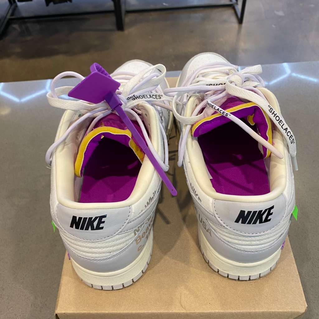 Nike Dunk Low Off-White Lot 3 Size 11.5 DM1602-118 - Pre-Owned (Replacement Box)