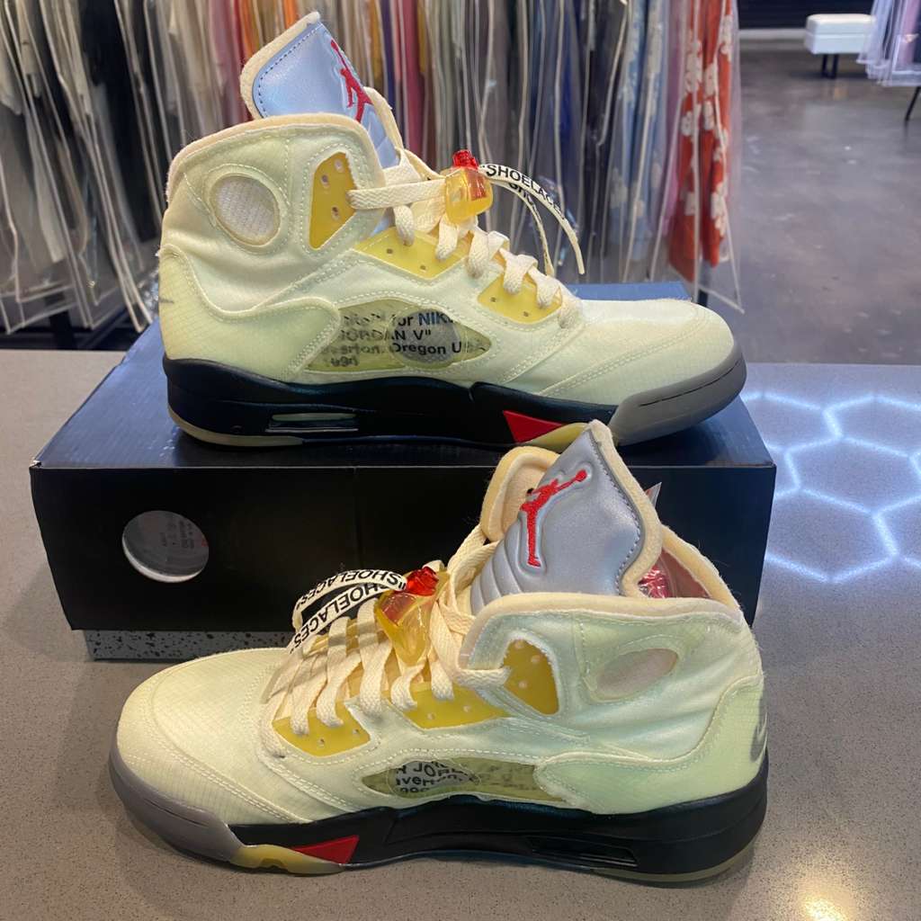 Jordan 5 Retro Off-White Sail - Pre-Owned