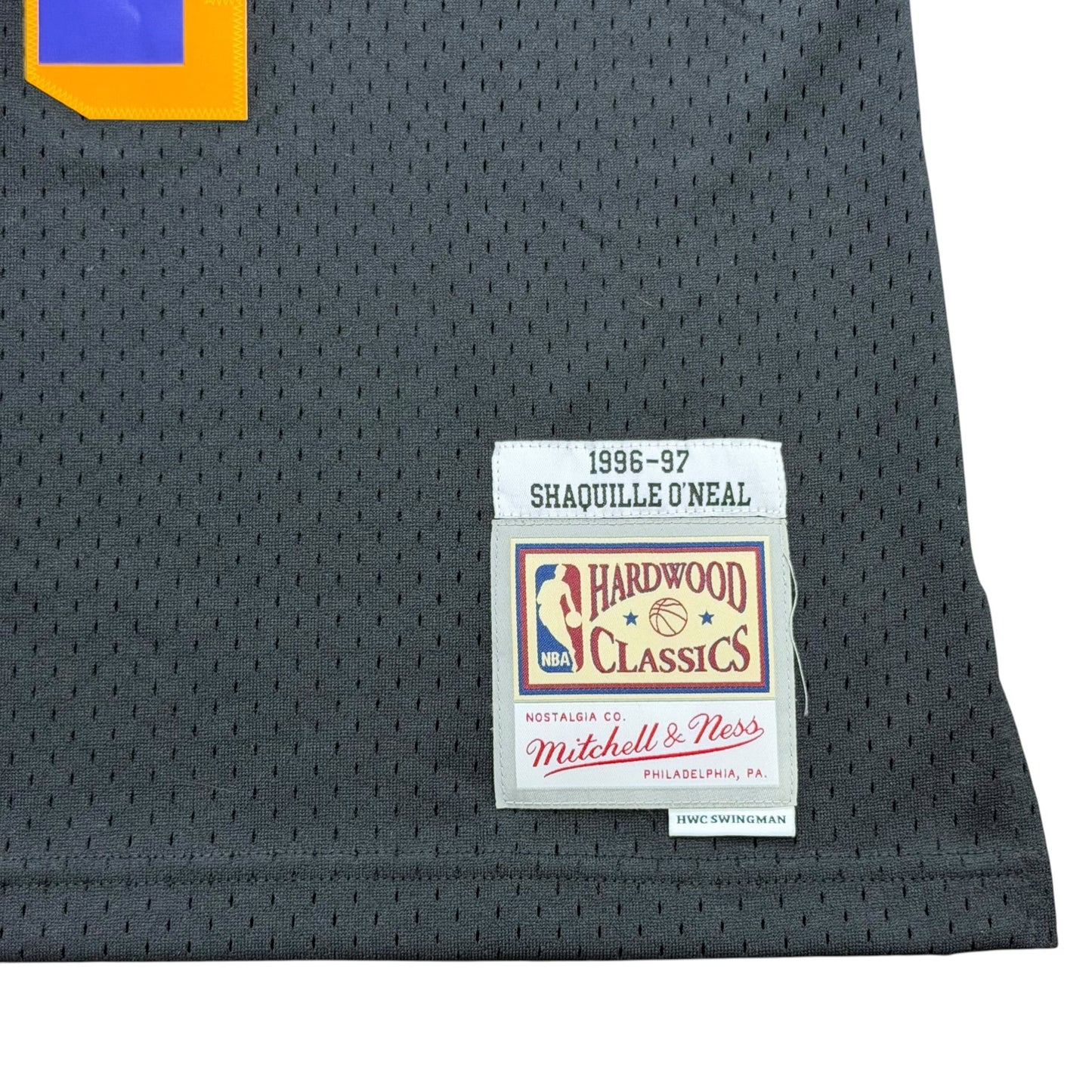 Mitchell & Ness Shaquille O'Neal NBA Los Angeles Lakers 1996-97 Hardwood Classics Swingman Jersey - Used/Worn