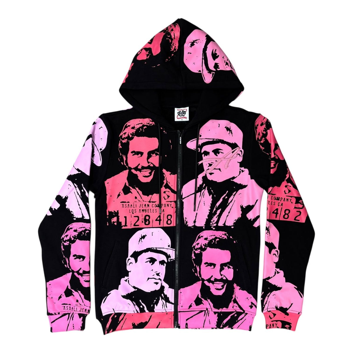 Asaali Pantone Cartel Hoodie Pink