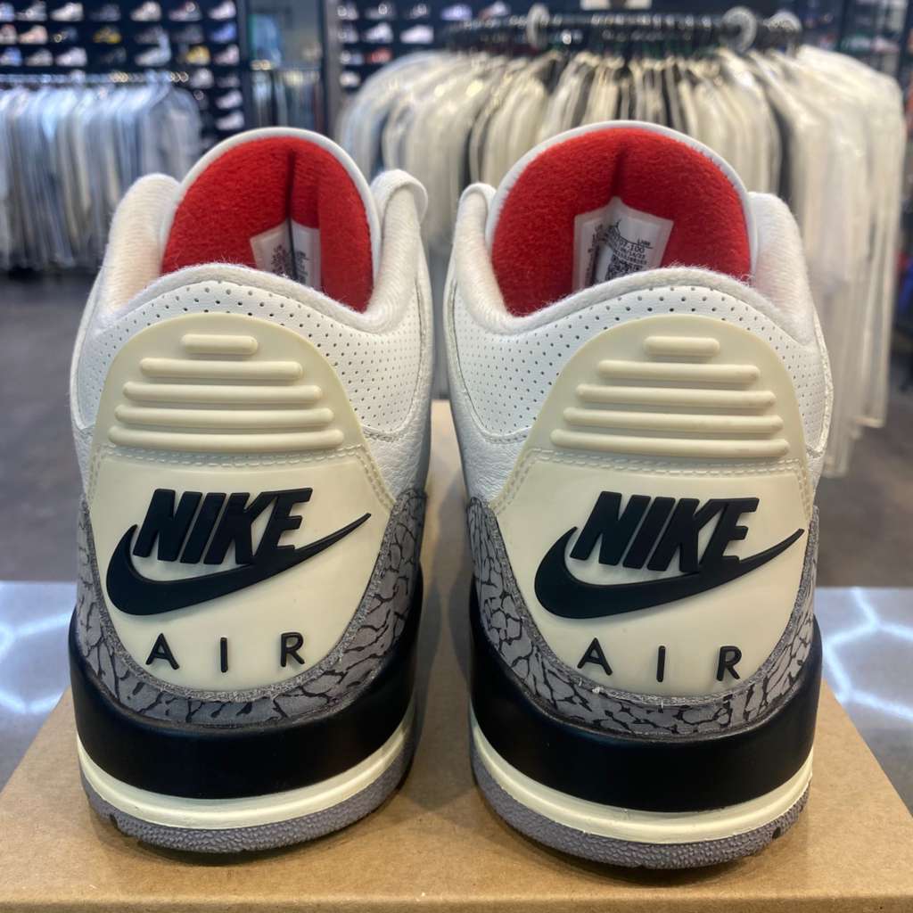Jordan 3 Retro White Cement Reimagined Size 10.5 DN3707-100 - Pre-Owned (Replacement Box)