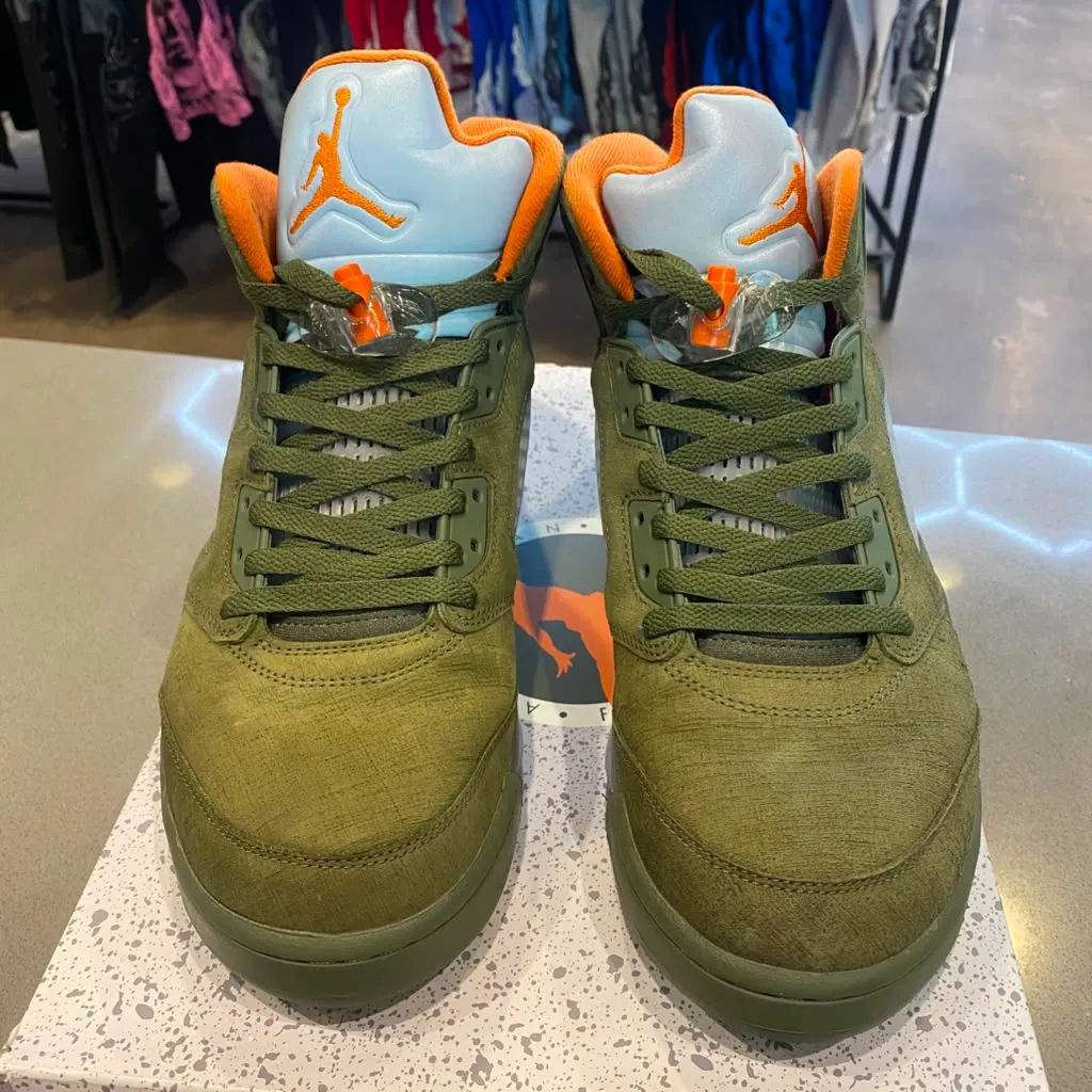 Jordan 5 Retro Olive (2024) Size 12 DD0587-308 - Pre-Owned