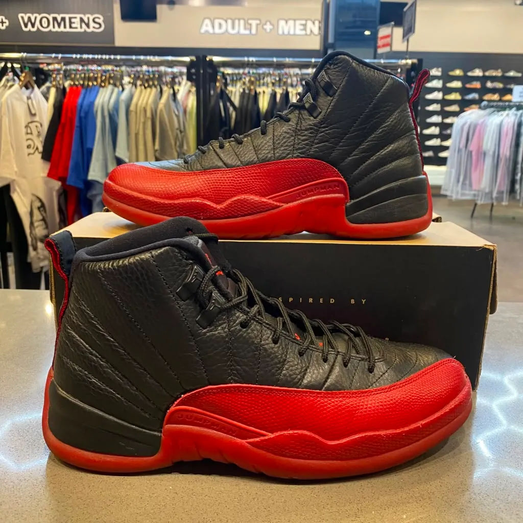 Jordan 12 Retro Flu Game (2016) Size 9.5 130690-002 - Pre-Owned