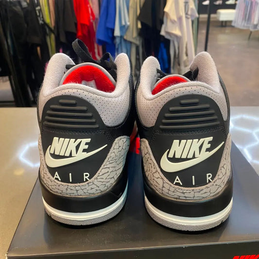 Jordan 3 Retro OG Black Cement (2024) Size 11 DN3707-010 - Pre-Owned