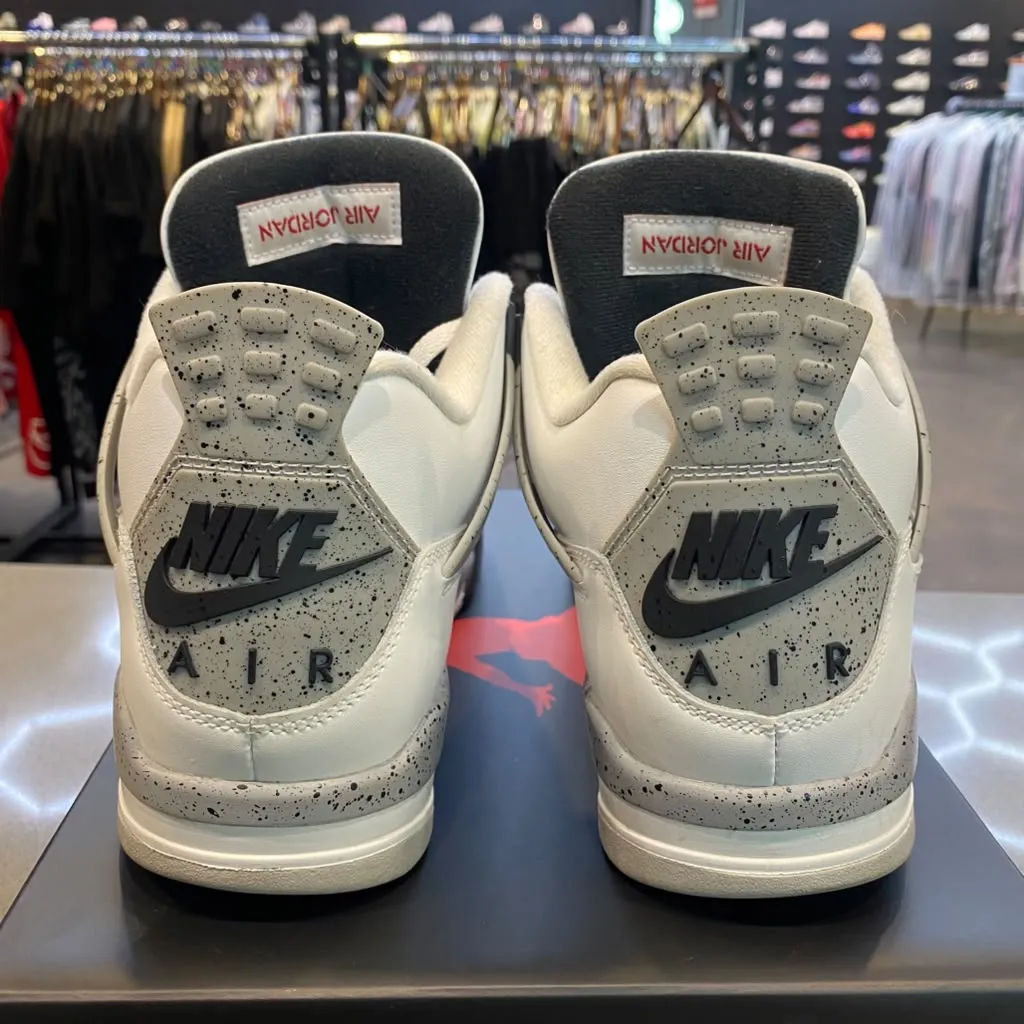Jordan 4 Retro White Cement (2025) Size 9 FV5029-100 - Pre-Owned
