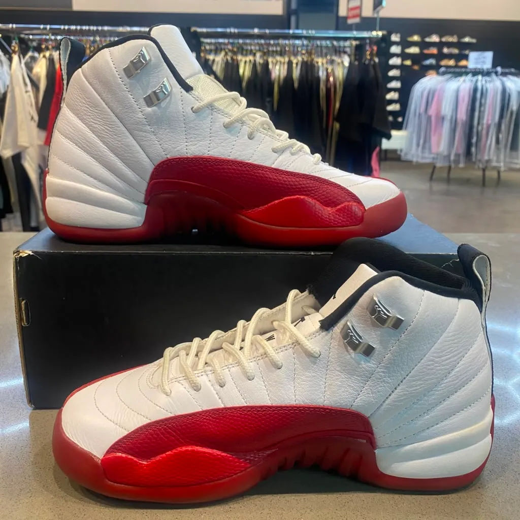 Jordan 12 Retro Cherry (2023) (GS) Size 6.5Y 153265-116 - Pre-Owned