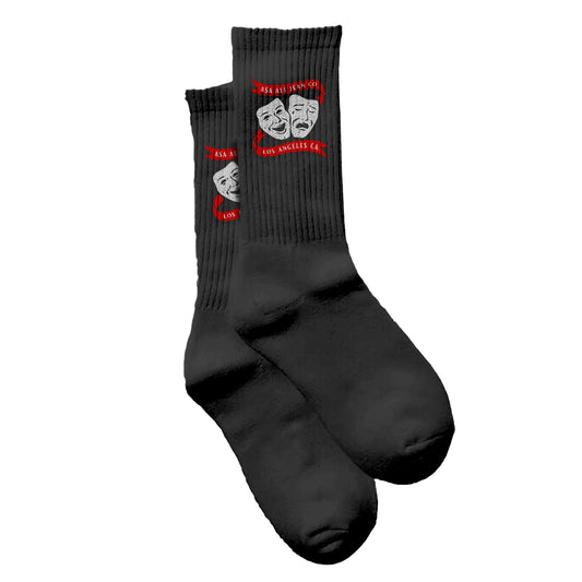Asaali Classic Logo Socks Black
