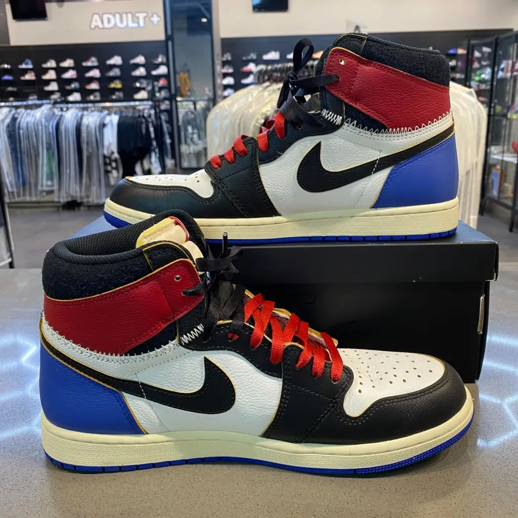 Jordan 1 Retro High OG SP Fragment x Union LA Varsity Red Sport Royal Size 11 IO7847-002 - Pre-Owned