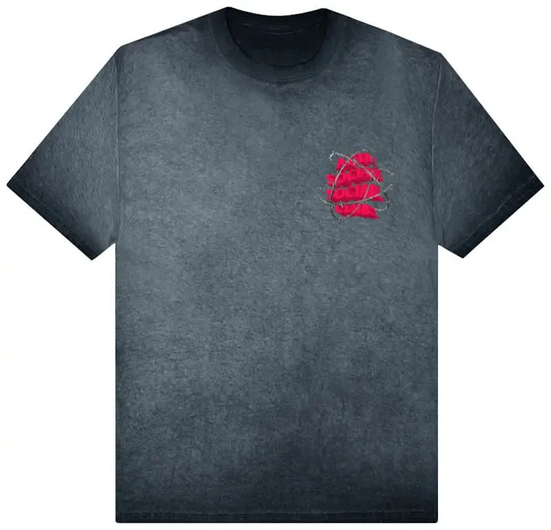 Anti Social Social Club New And Gone Tee Black Mineral Wash