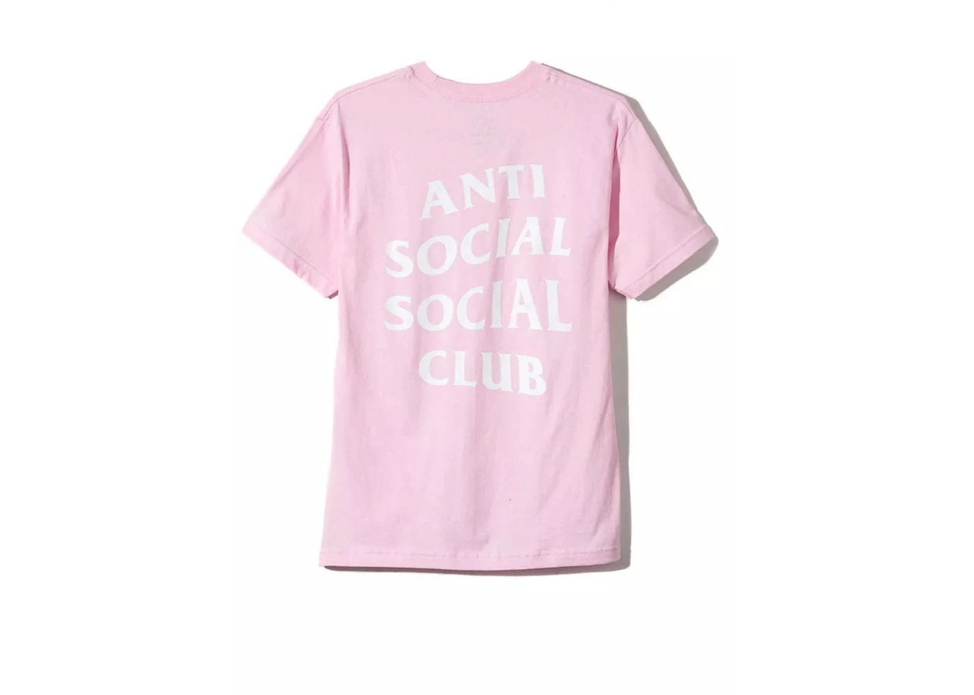 Anti Social Social Club Logo 2 Tee Pink