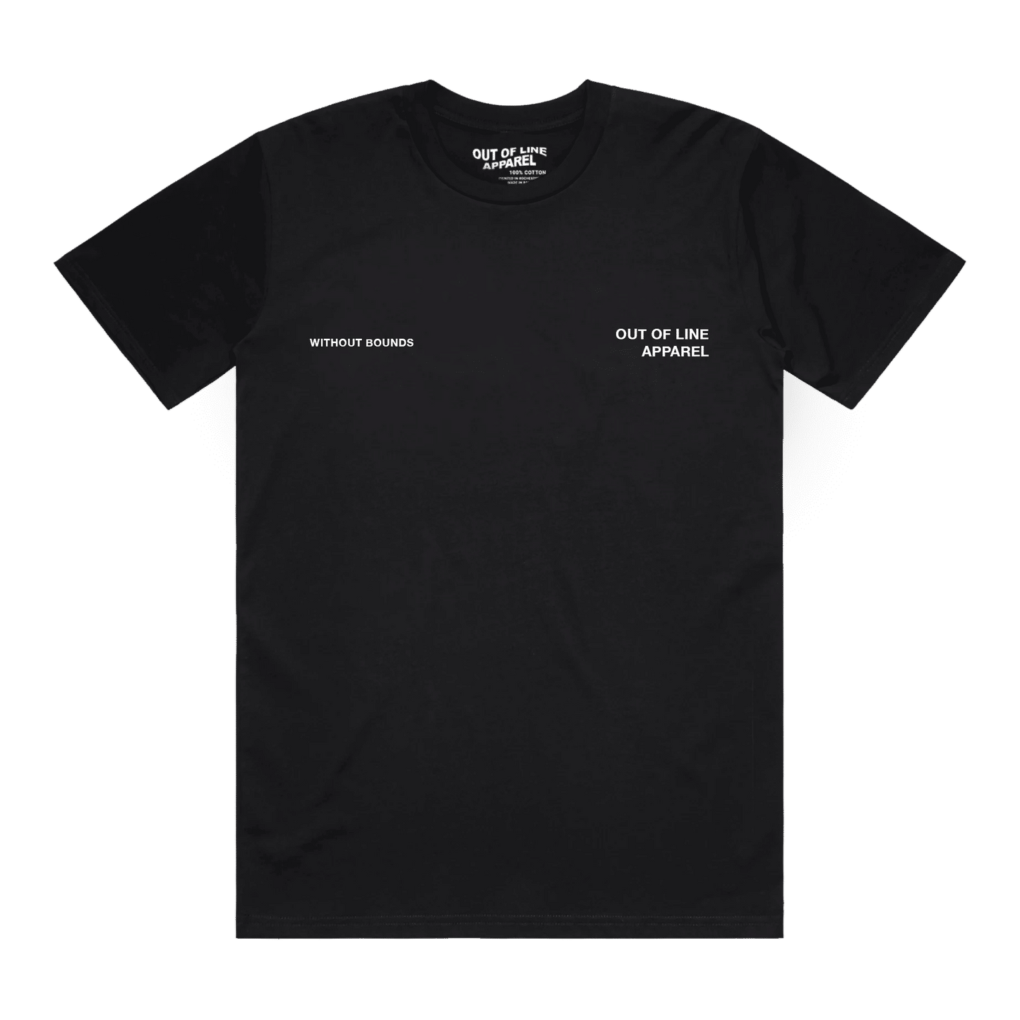 "Without Bounds" Black Tee