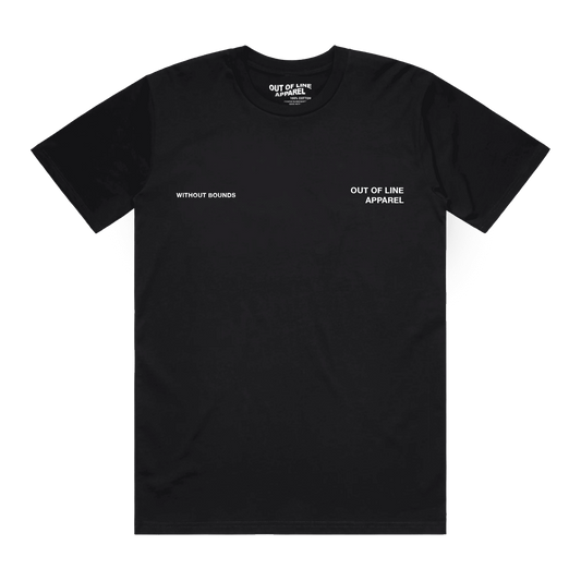 "Without Bounds" Black Tee