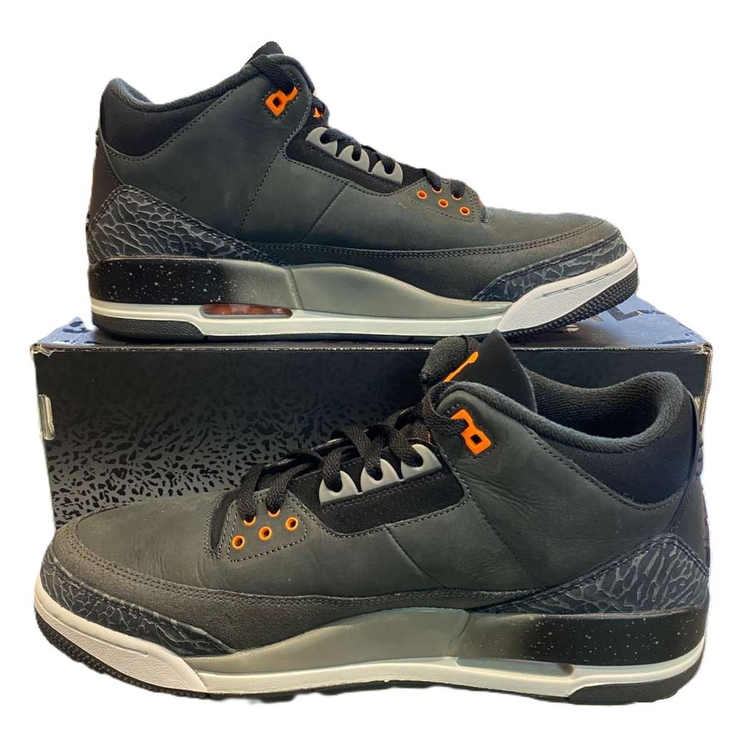 Jordan 3 Retro Fear Pack (2023) - Pre-Owned