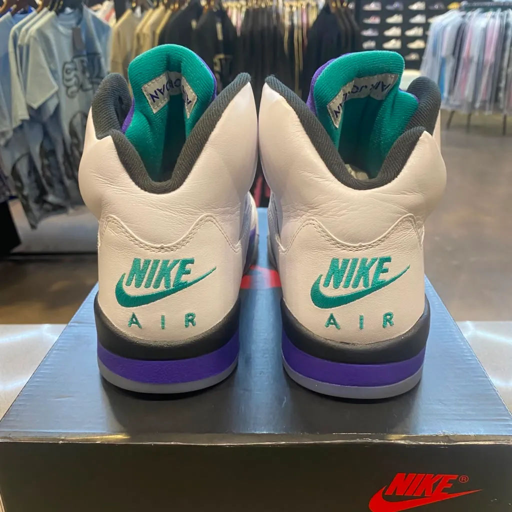 Jordan 5 Retro Grape (2025) Size 8.5 HQ7978-100 - Pre-Owned