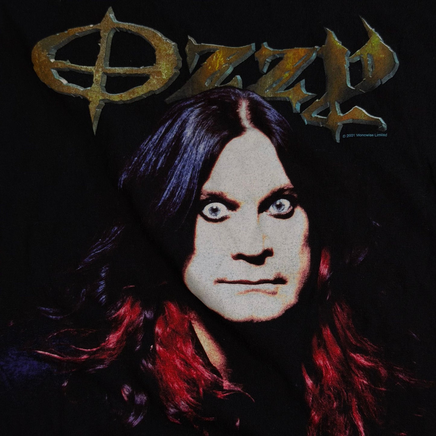 Vintage 2001 Ozzy Osbourne Big Face Band T-Shirt - Used/Worn