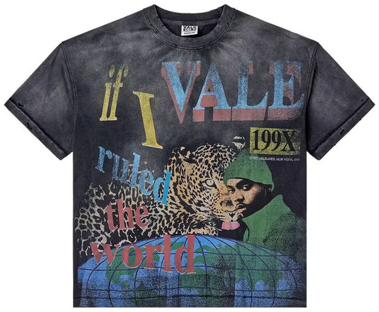 Vale Forever Da Ruler Tee Washed/Black