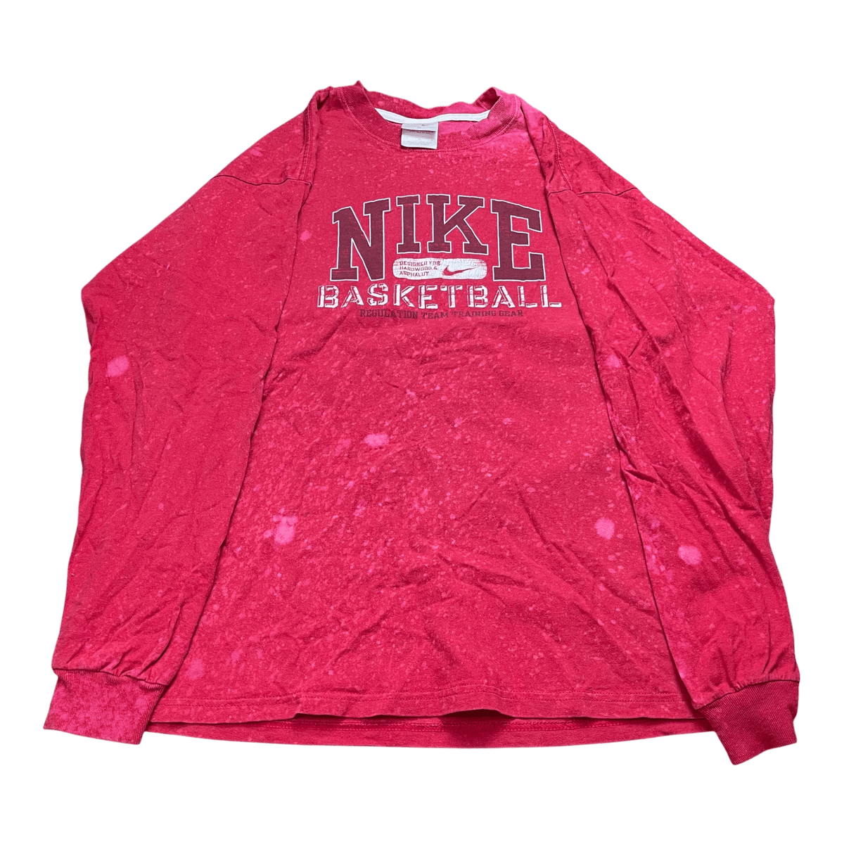 Vintage Nike Athletic Dept. Bleached Long-Sleeve T-Shirt - Used/Worn