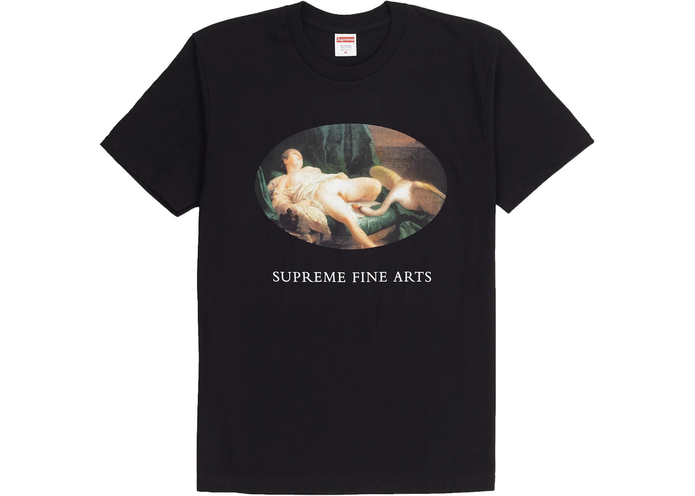 Supreme Leda and the Swan Tee Black
