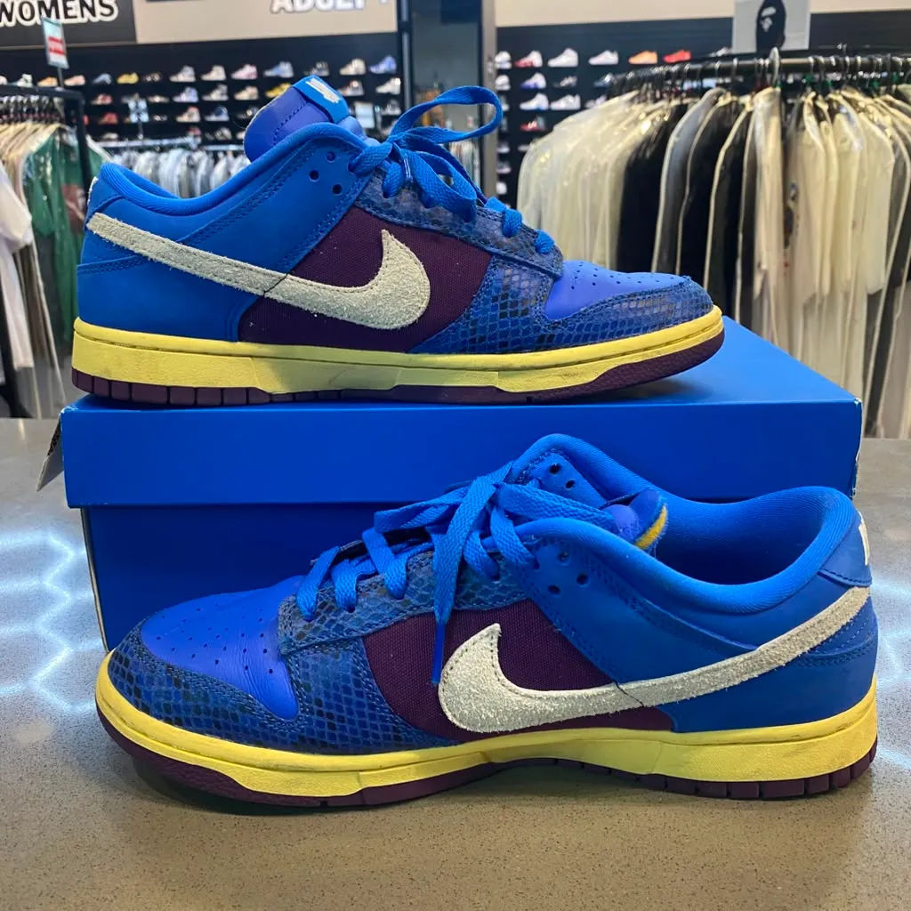 Nike Dunk Low Undefeated 5 On It Dunk vs. AF1 Size 10 DH6508-400 - Pre-Owned