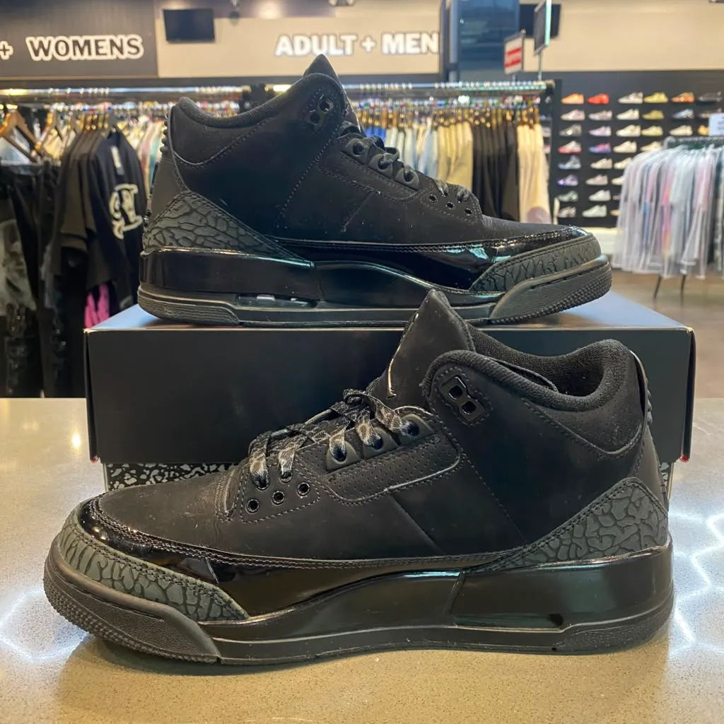 Jordan 3 Retro Black Cat (2025) Size 9.5 CT8532-001 - Pre-Owned