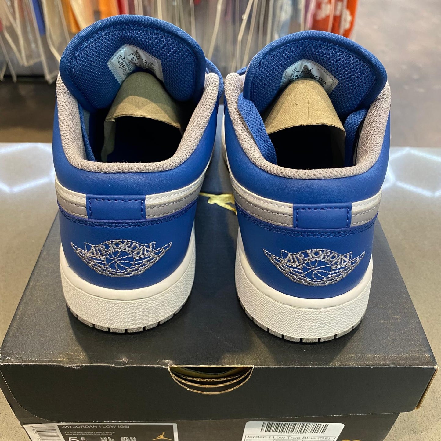 Jordan 1 Low True Blue (GS) - Pre-Owned